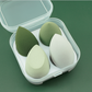 4pcs Makeup Sponge Powder Puff Dry and Wet Combined