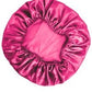 Anti-frizz Satin Cap with Elastic